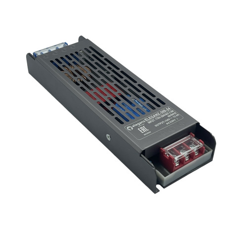 24V 400W IP44 Блок питания для светодиодных лент (225*58*28мм.)