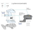 Подсветка на петлю 1,05Вт