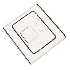 Мебельный выключатель с розеткой 250 Вольт 10А