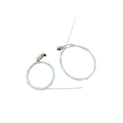 Тросы для подвеса профиля (упаковка 2шт.,длина1м.)