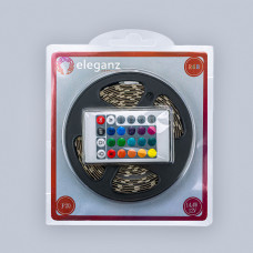 LUX Светодиодная лента в блистере (14.4W/М) + БП + контроллер RGB