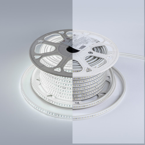 220В 9.6 Вт/м IP65 LUX Светодиодная лента 9*5.5mm 2835 120 диодов 50м бухта